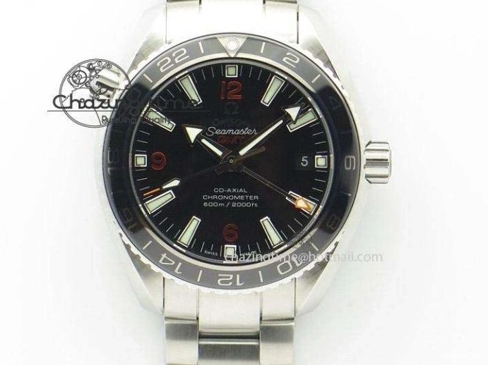 0316 SEAMASTER 300M 43.5MM BLACK CERAMIC VSF 1:1 BEST EDITION BLACK DIAL ON BLACK RUBBER STRAP A FashionForward 7766